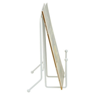 Matt White Finish Cookbook Stand