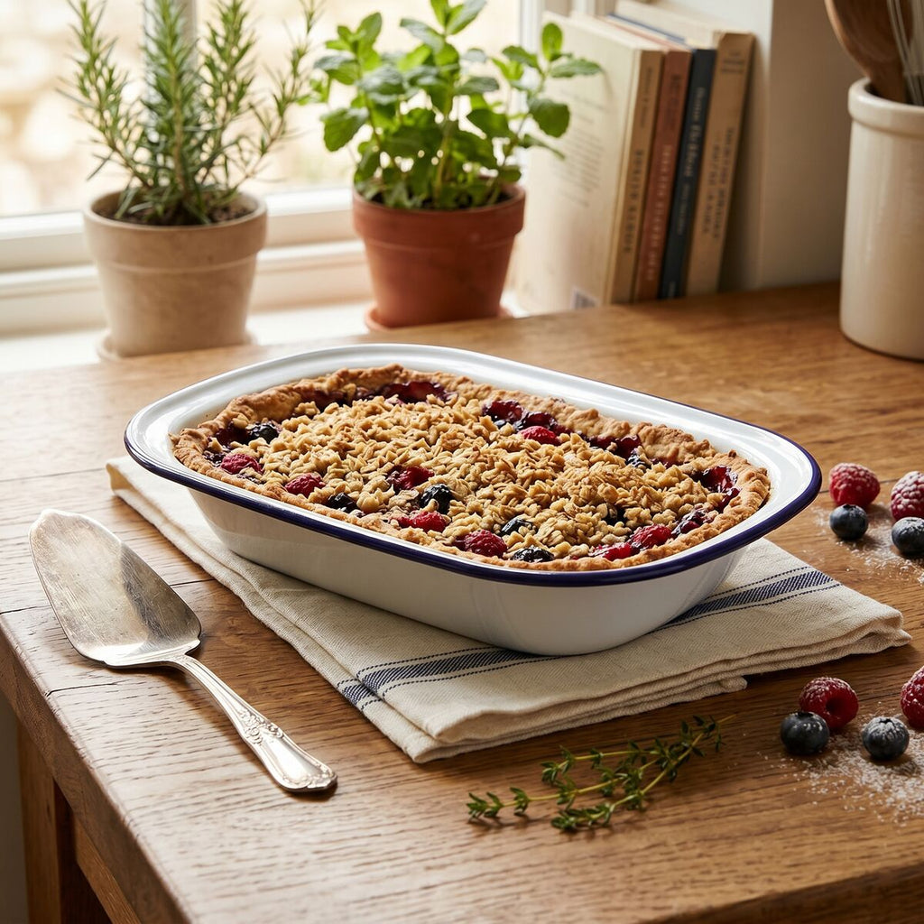 24Cm Rectangular Pie Dish