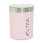 Light Pink Biscuit Canister