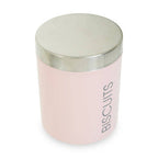 Light Pink Biscuit Canister