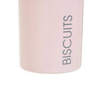Light Pink Biscuit Canister