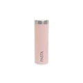 Pink Enamel Stainless Steel Pasta Canister