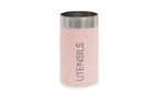Pink Enamel Stainless Steel Utensil Holder
