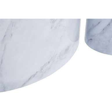 4 Piece Marble Effect Kitchen Storage Set