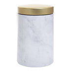 5 Piece Kitchen Storage Set in Marble Effect