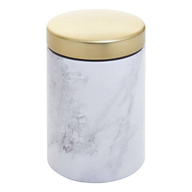 5 Piece Kitchen Storage Set in Marble Effect
