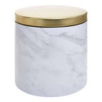 5 Piece Kitchen Storage Set in Marble Effect