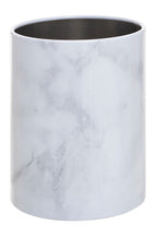 White Marble Effect Utensil Holder
