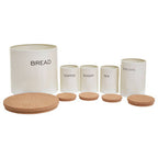 5 Piece Kitchen Storage Set in Cream | Easton