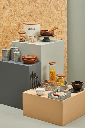 5 Piece Kitchen Storage Set in Cream | Easton