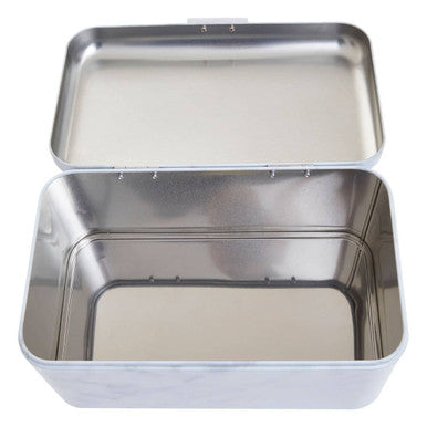 5 Piece Marble Effect Kitchen Storage Set