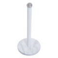 White Marble Effect Kitchen Roll Holder