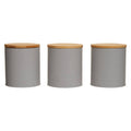 Set Of Three Alton Grey Canisters