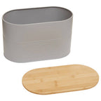 Grey Bread Bin
