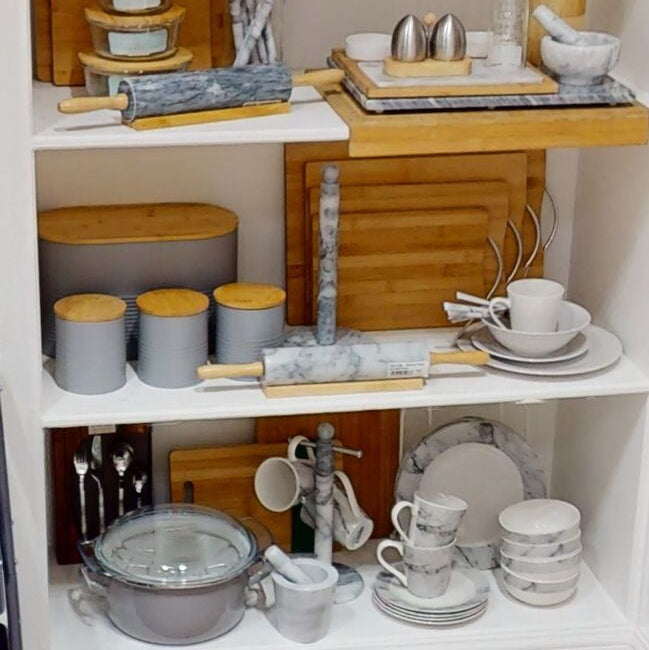 Grey Bread Bin
