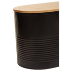 Black Bread Bin