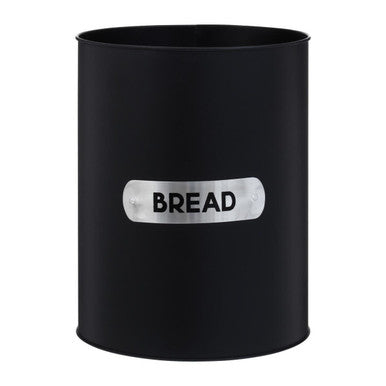 Black Enamel Bread Bin
