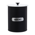 Black Enamel Bread Bin