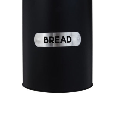 Black Enamel Bread Bin
