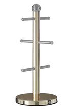 6 Cup Gold Finish Mug Tree