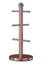 6 Cup Copper Finish Mug Tree