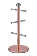 6 Cup Copper Finish Mug Tree