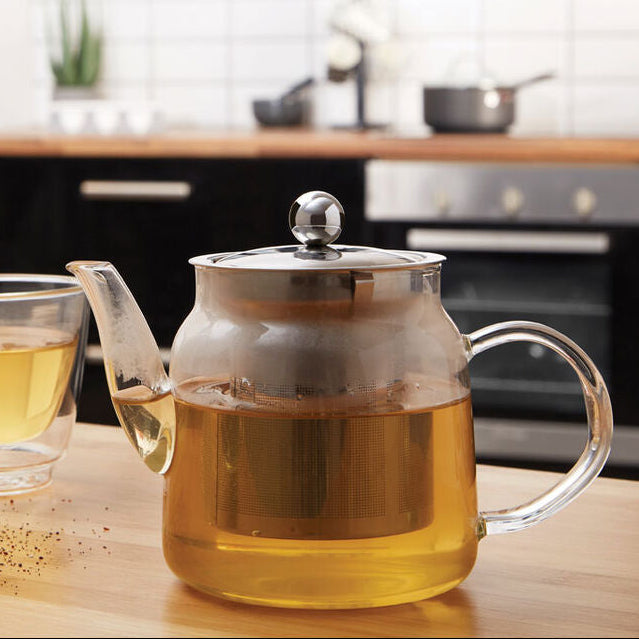 Borosilicate Glass 650ml Teapot