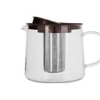 1200ml Borosilicate Glass Teapot with Stainless Strainer