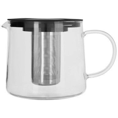1200ml Borosilicate Glass Teapot with Stainless Strainer