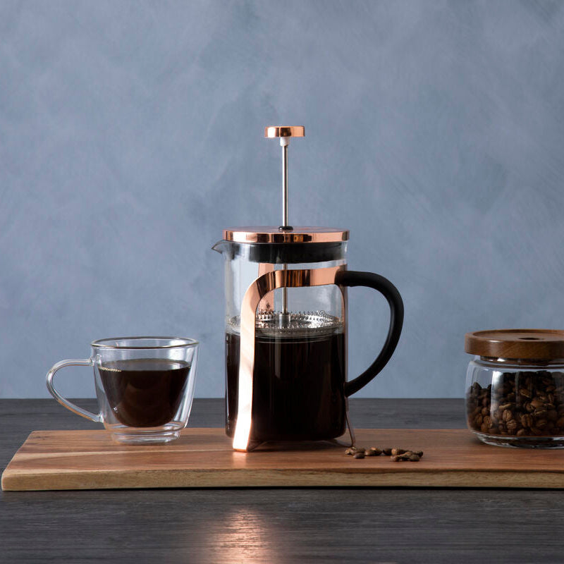 Rose Gold Finish Cafetiere 800ml