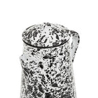 Black and White Patterned Teapot