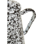 Black and White Patterned Teapot