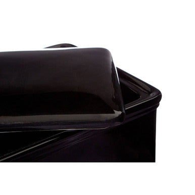 Black Dolomite Bread Crock