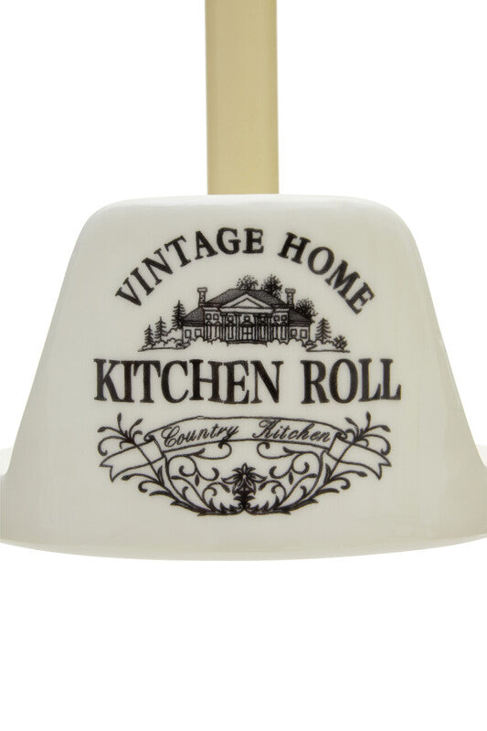 Cream Kitchen Roll Holder