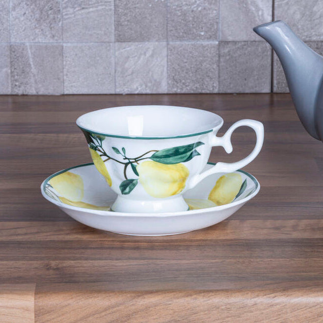 Lemon Tree Cup and Saucer