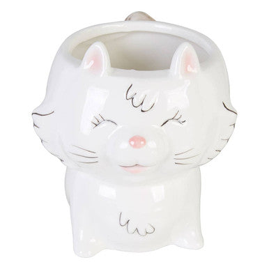 White Cat Mug