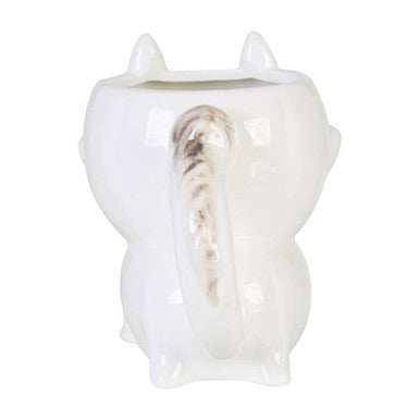 White Cat Mug