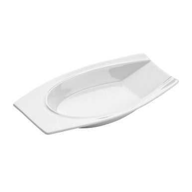 White Porcelain Serving Bowl