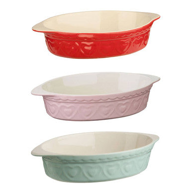 1400ml Red Baking Dish
