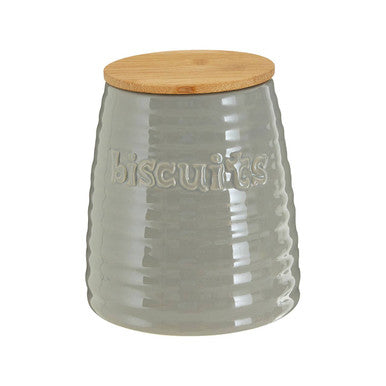 Grey Dolomite Biscuit Canister