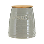 Grey Dolomite Biscuit Canister