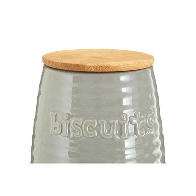 Grey Dolomite Biscuit Canister