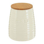 Cream Dolomite Sugar Canister