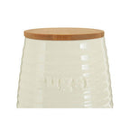Cream Dolomite Sugar Canister