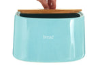 Blue Ceramic Bread Bin
