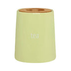 Green Ceramic Tea Canister