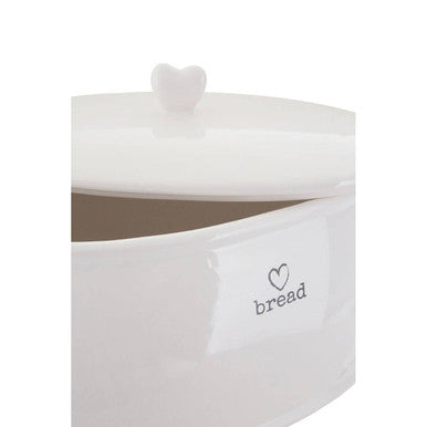 White Dolomite Bread Bin