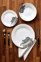 Prince 12 Piece Black Dinner Set