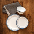 Saturn 12 Piece Blue Dinner Set Mob