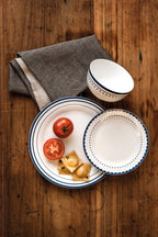 Saturn 12 Piece Blue Dinner Set Mob